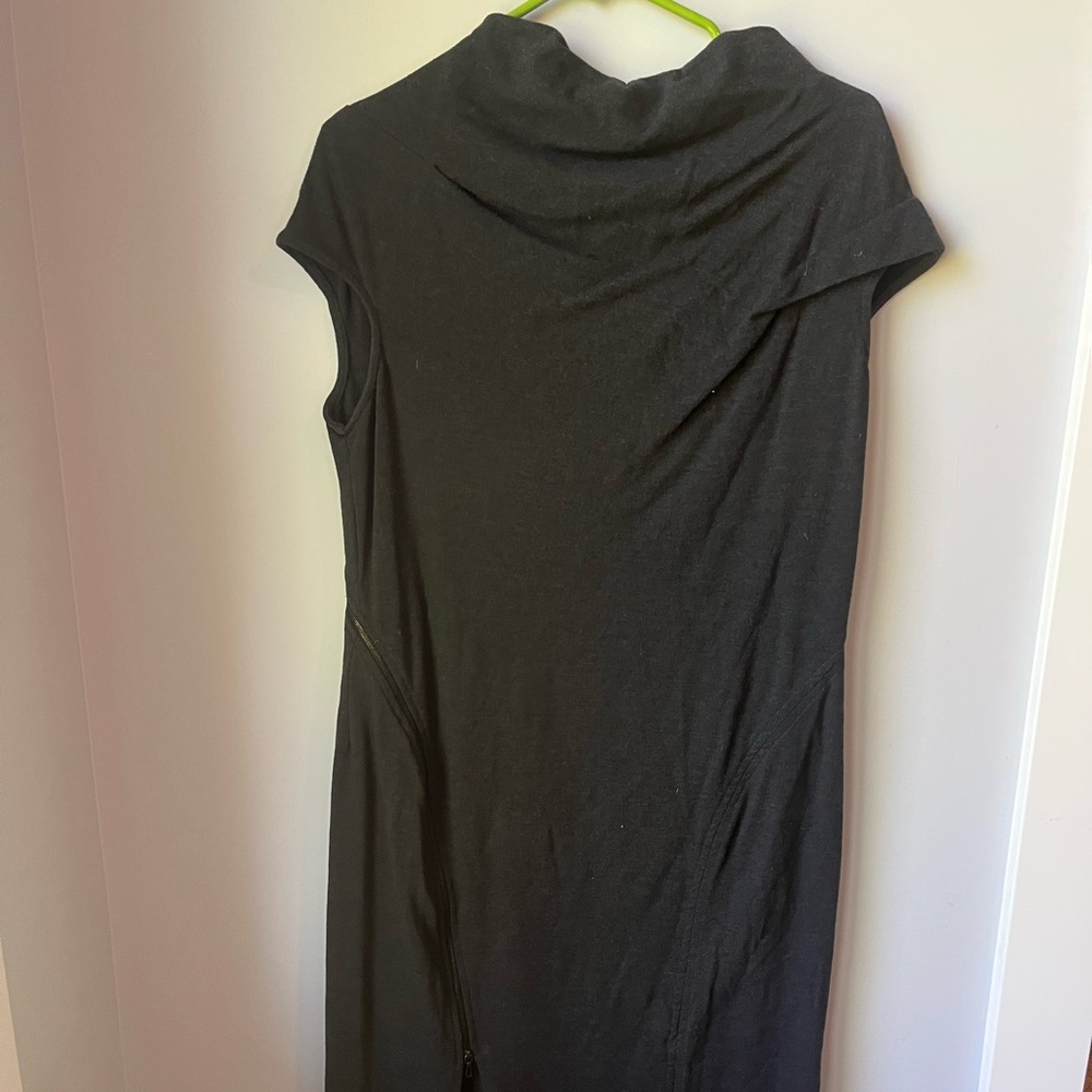 JANE DANIELS ASYMMETRICAL ZIP DRESS